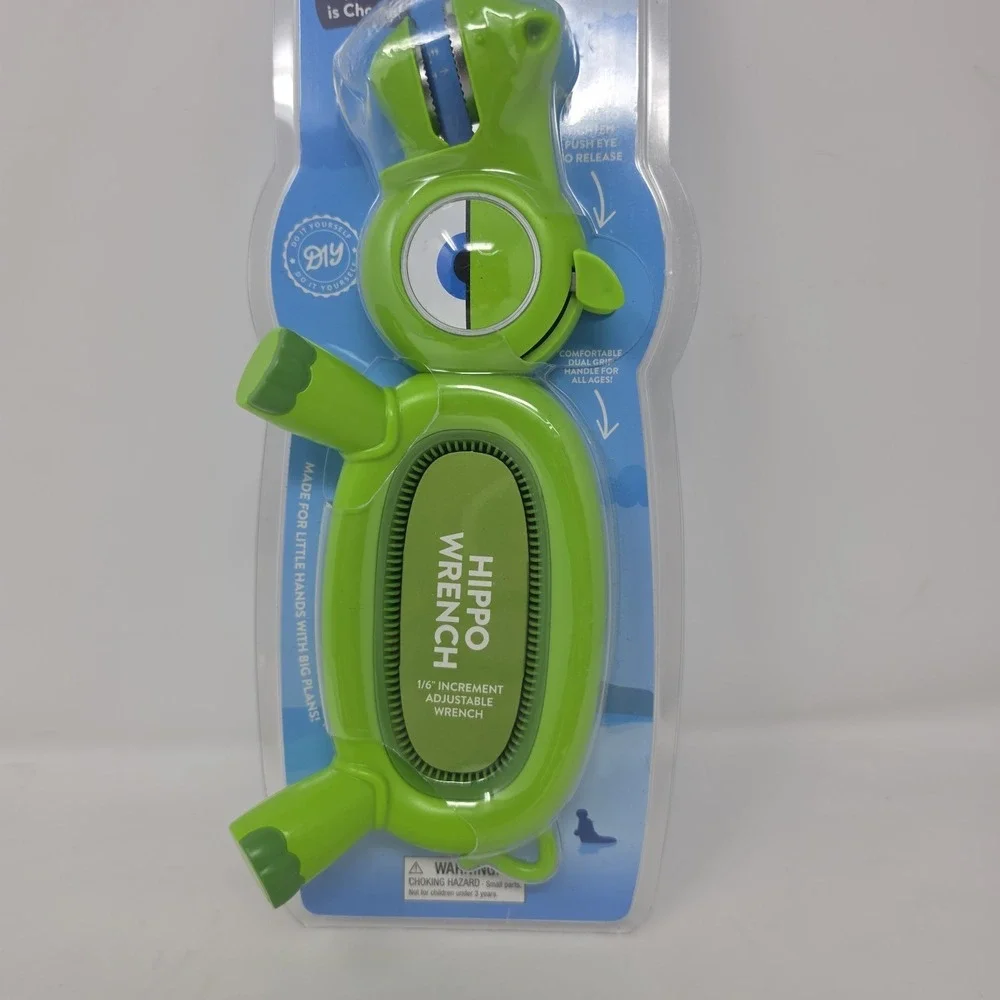 Handy Famm Kid-Safe Adjustable Wrench, Real DIY Tool for Kids STEM Learning Tool